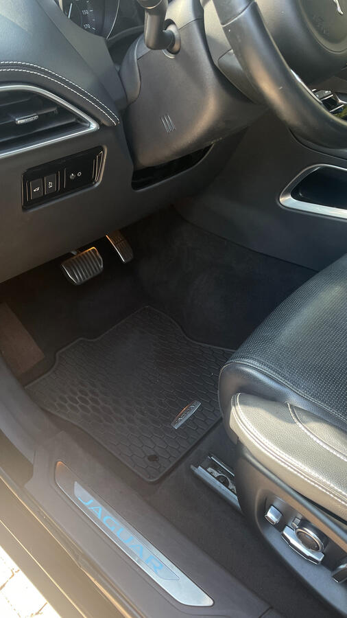 dirty car being cleaned